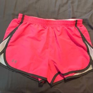 Under Armour running shorts, medium